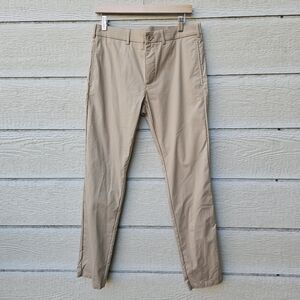 Hill City Everyday Tech Pant khaki 31 inch inseam size 30